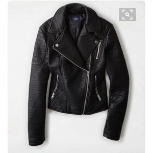 American Eagle Leather Jacket